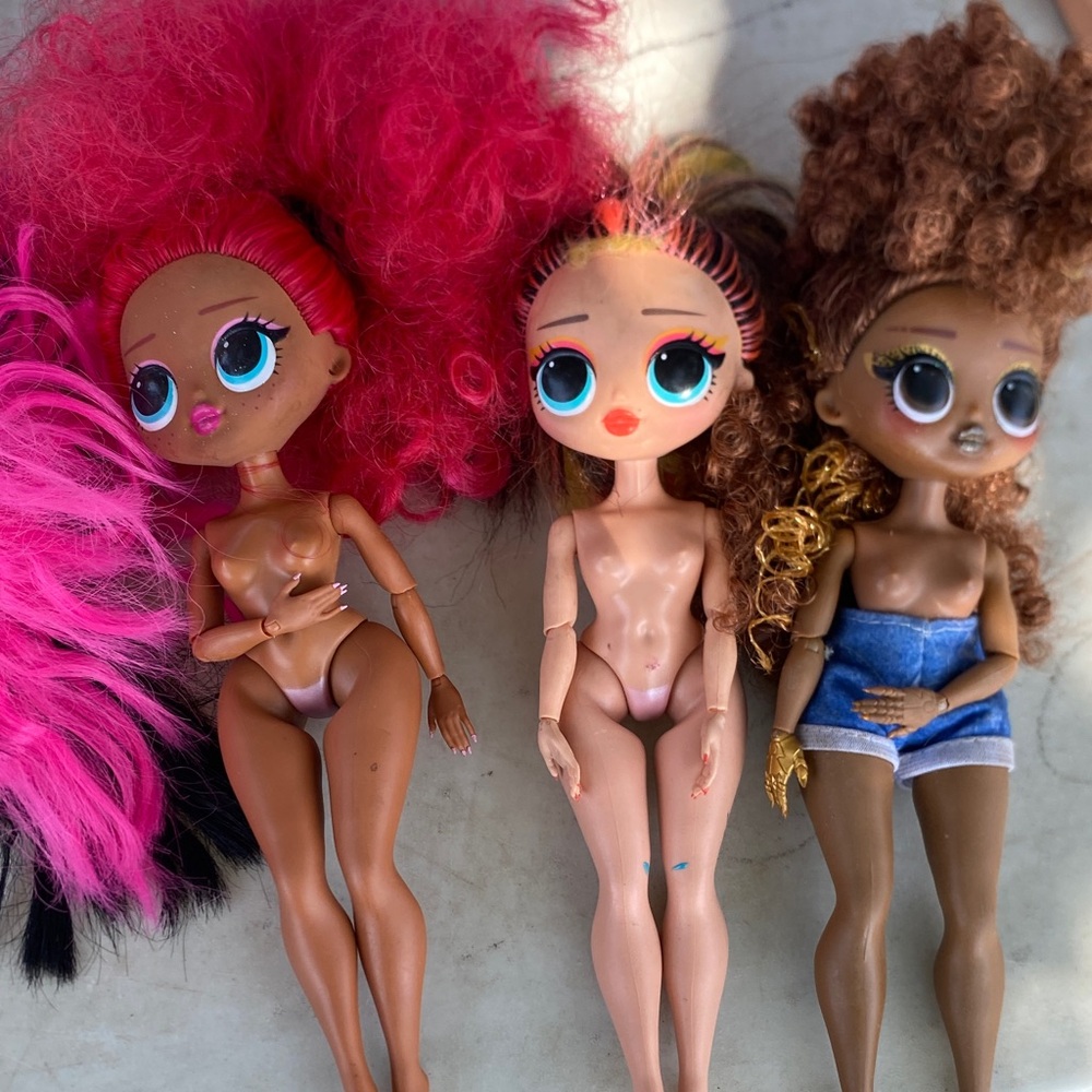 Fashion lol Dolls with Colorful Hair